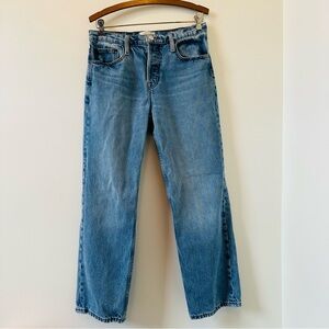 FRAME Denim The Slouchy Straight Jeans Size 26